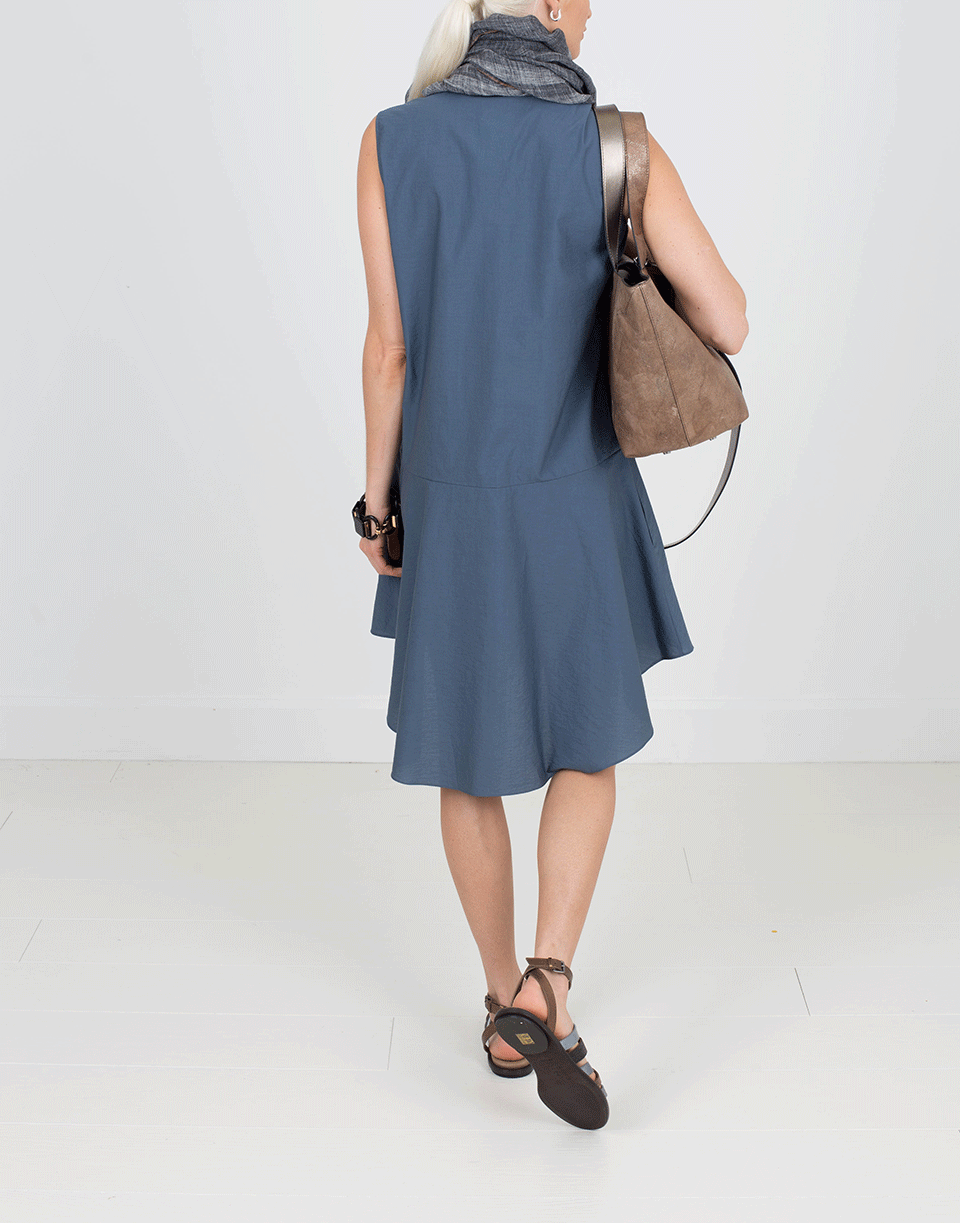 BRUNELLO CUCINELLI-Drop Waist Dress-