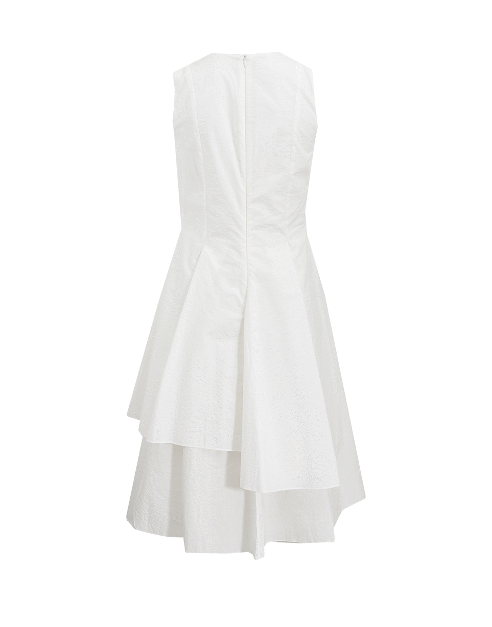 BRUNELLO CUCINELLI-Crinkle Asymmetrical Tiered Dress-