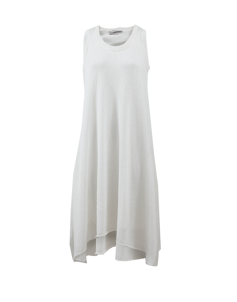 BRUNELLO CUCINELLI-Sequined Knit Dress-