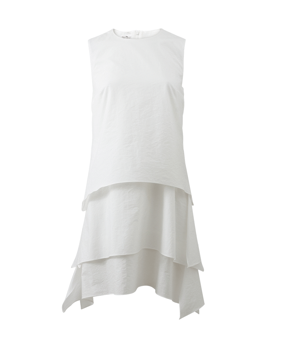 BRUNELLO CUCINELLI-Trapeze Bottom Dress-