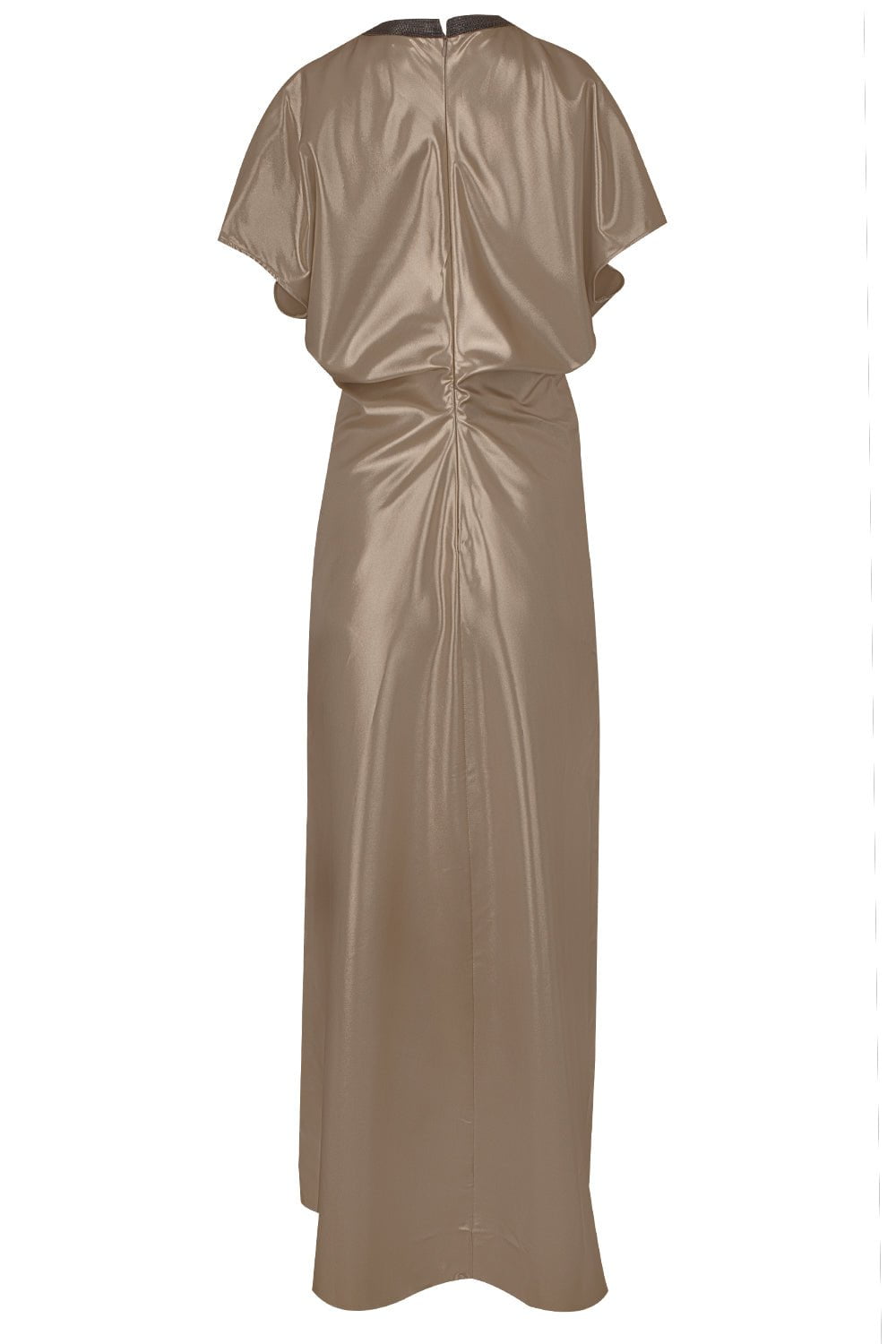 BRUNELLO CUCINELLI-Precious Detail Fluid Dress-