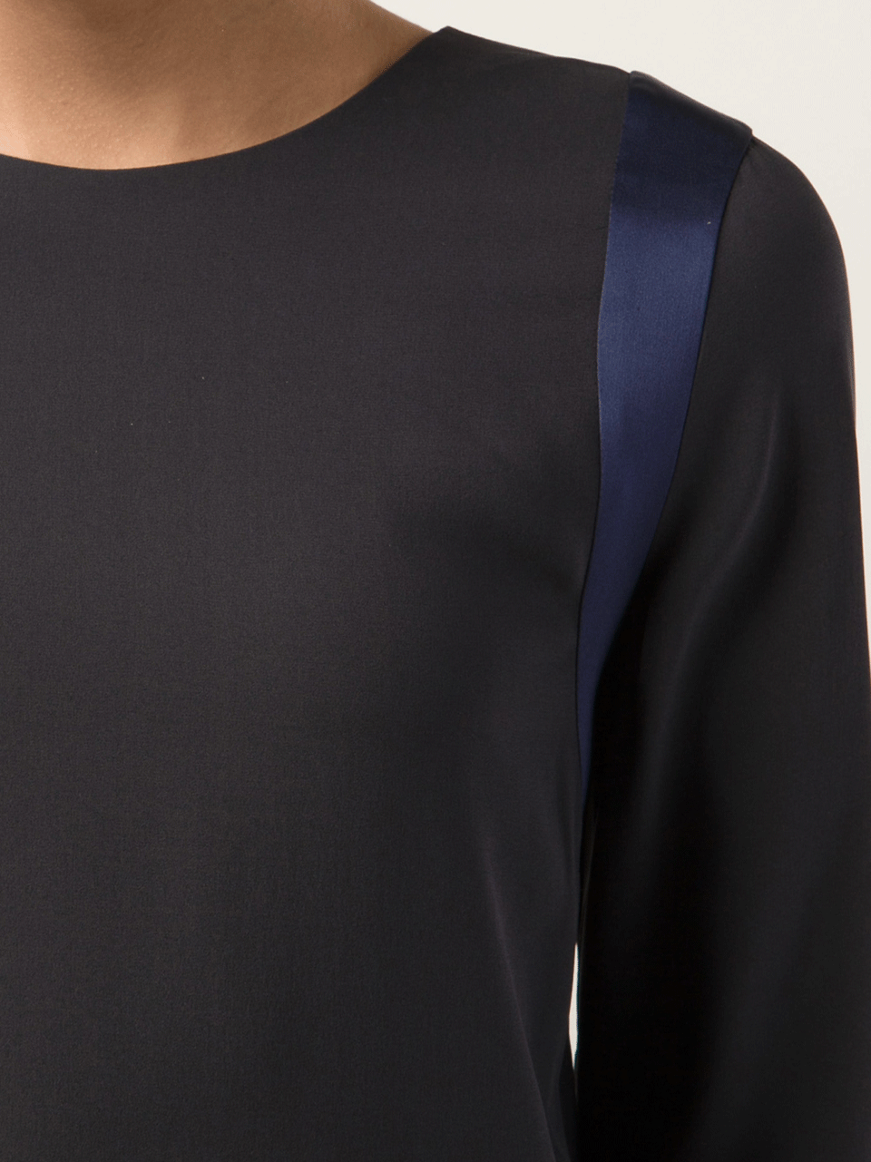 BRUNELLO CUCINELLI-Silk Crepe Shift Dress-
