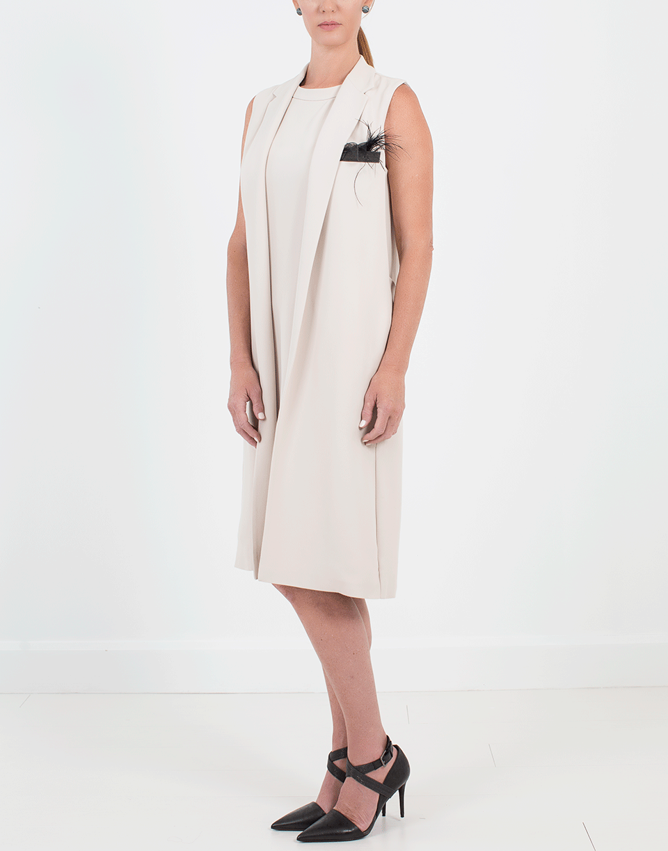 BRUNELLO CUCINELLI-Vest Dress-