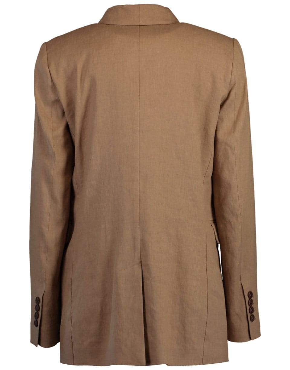BRUNELLO CUCINELLI-Shawl Collar Double Breasted Blazer-