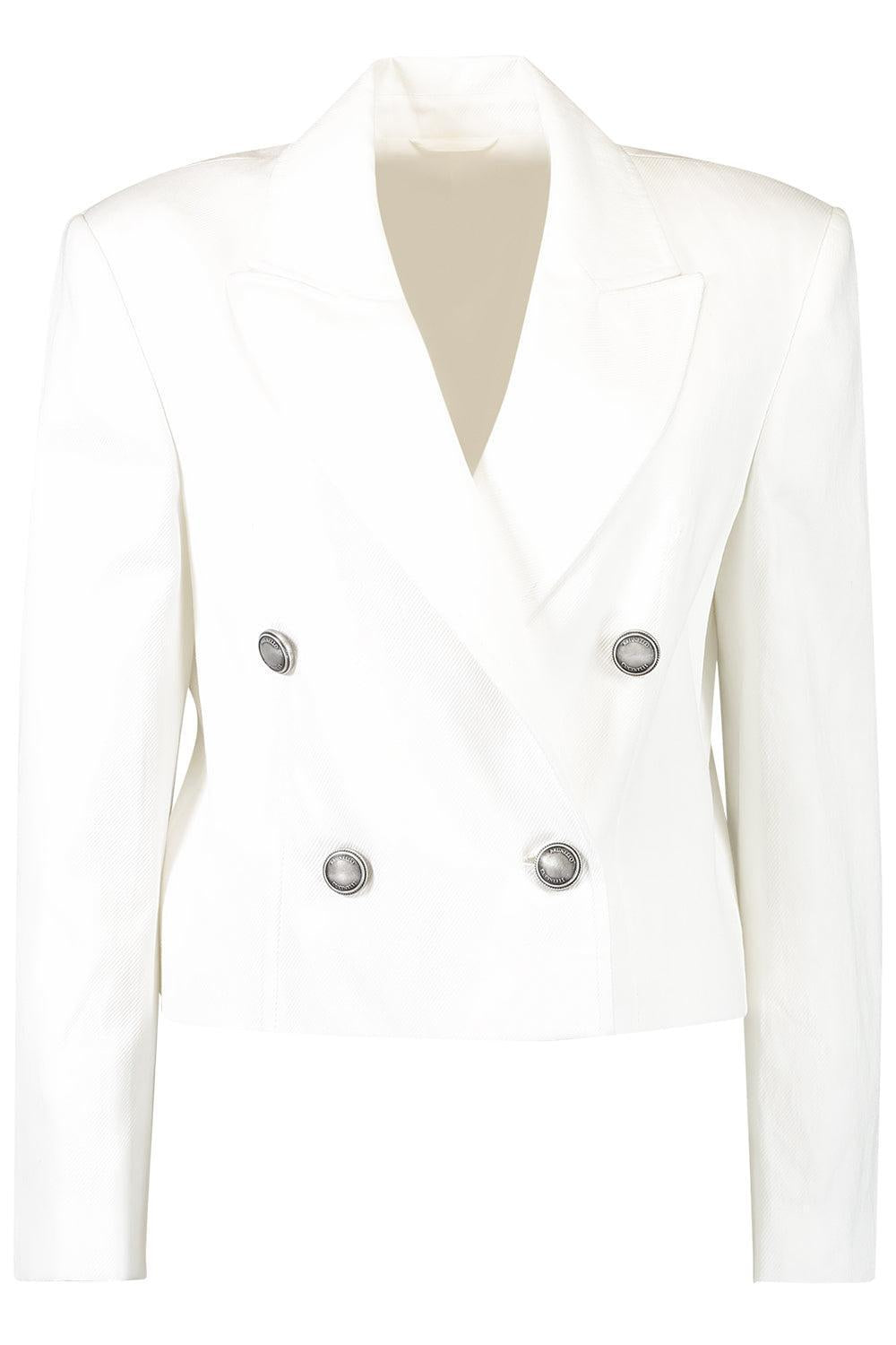 Cropped Double Breasted Jacket