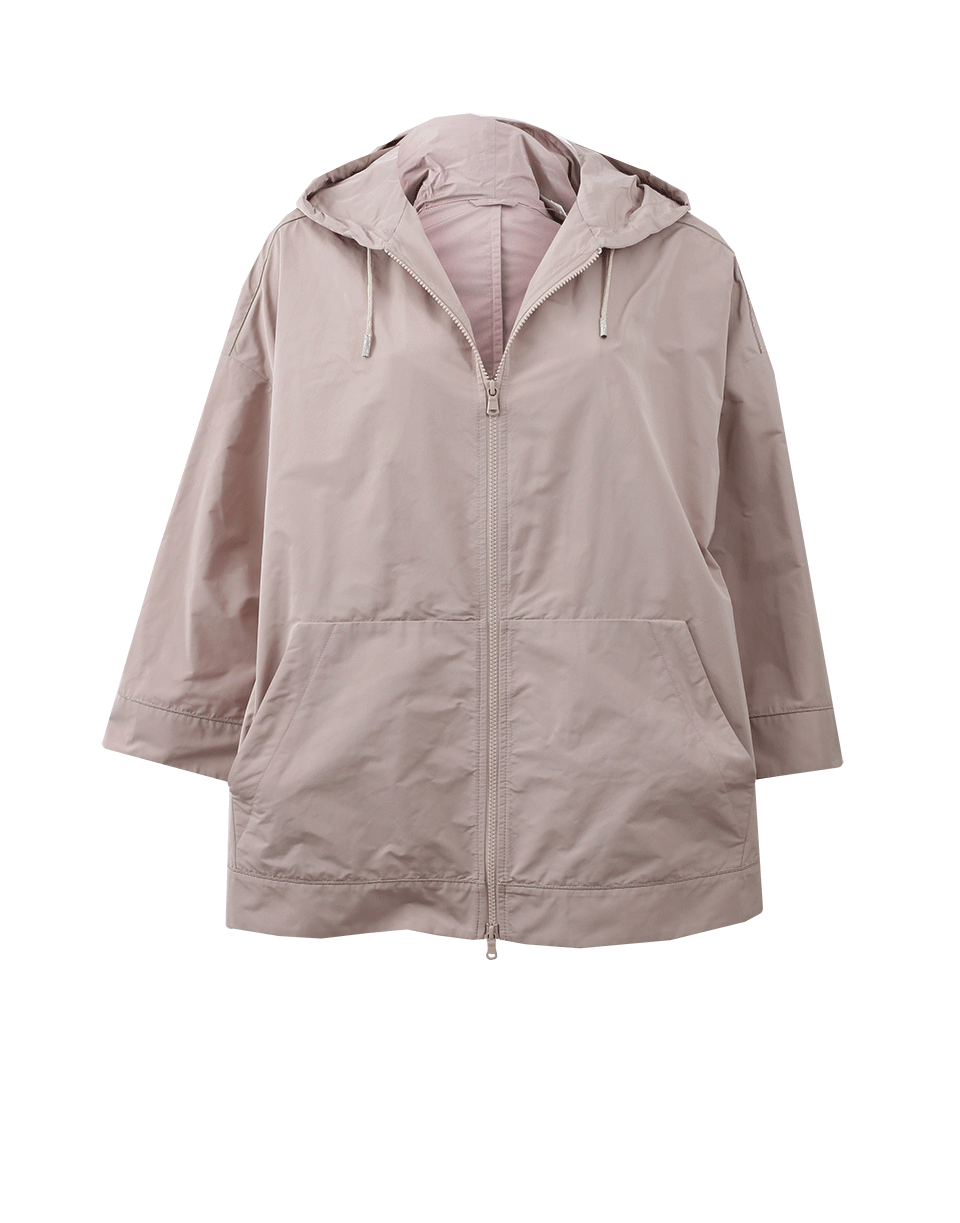 BRUNELLO CUCINELLI-Hooded Taffeta Anorak-