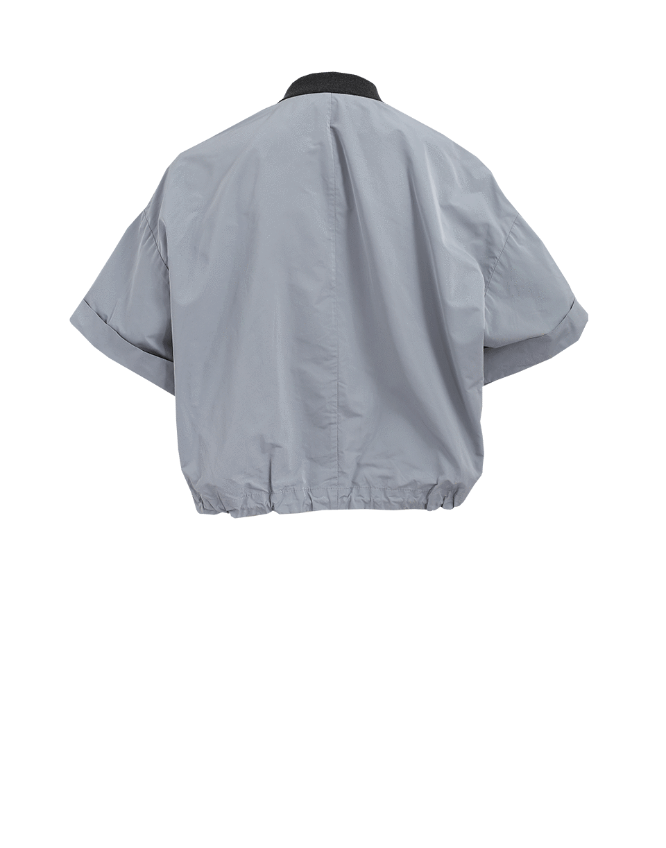 BRUNELLO CUCINELLI-Cropped Bomber Jacket-