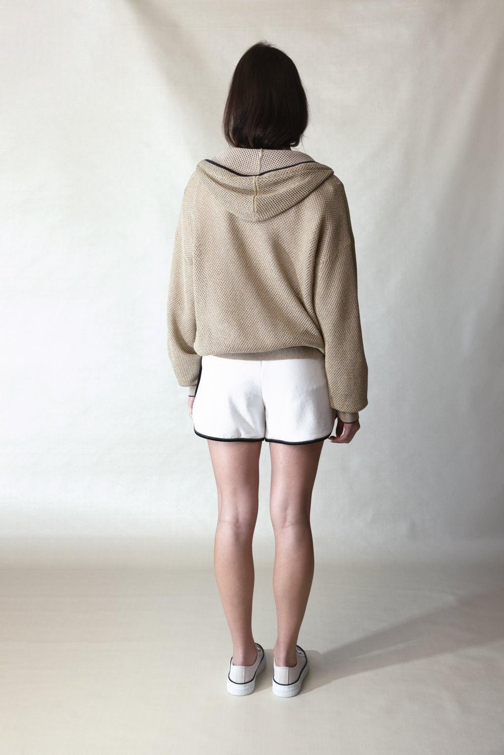 BRUNELLO CUCINELLI-Lurex Zip Front Jacket-