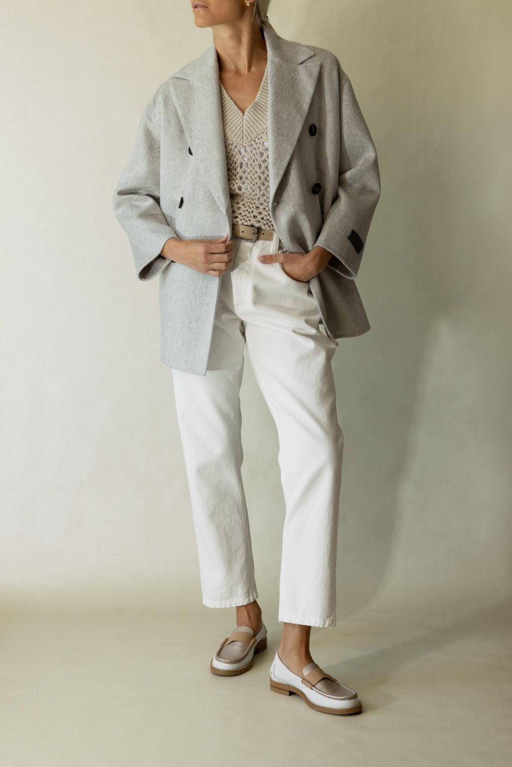 BRUNELLO CUCINELLI-DB Short Coat-