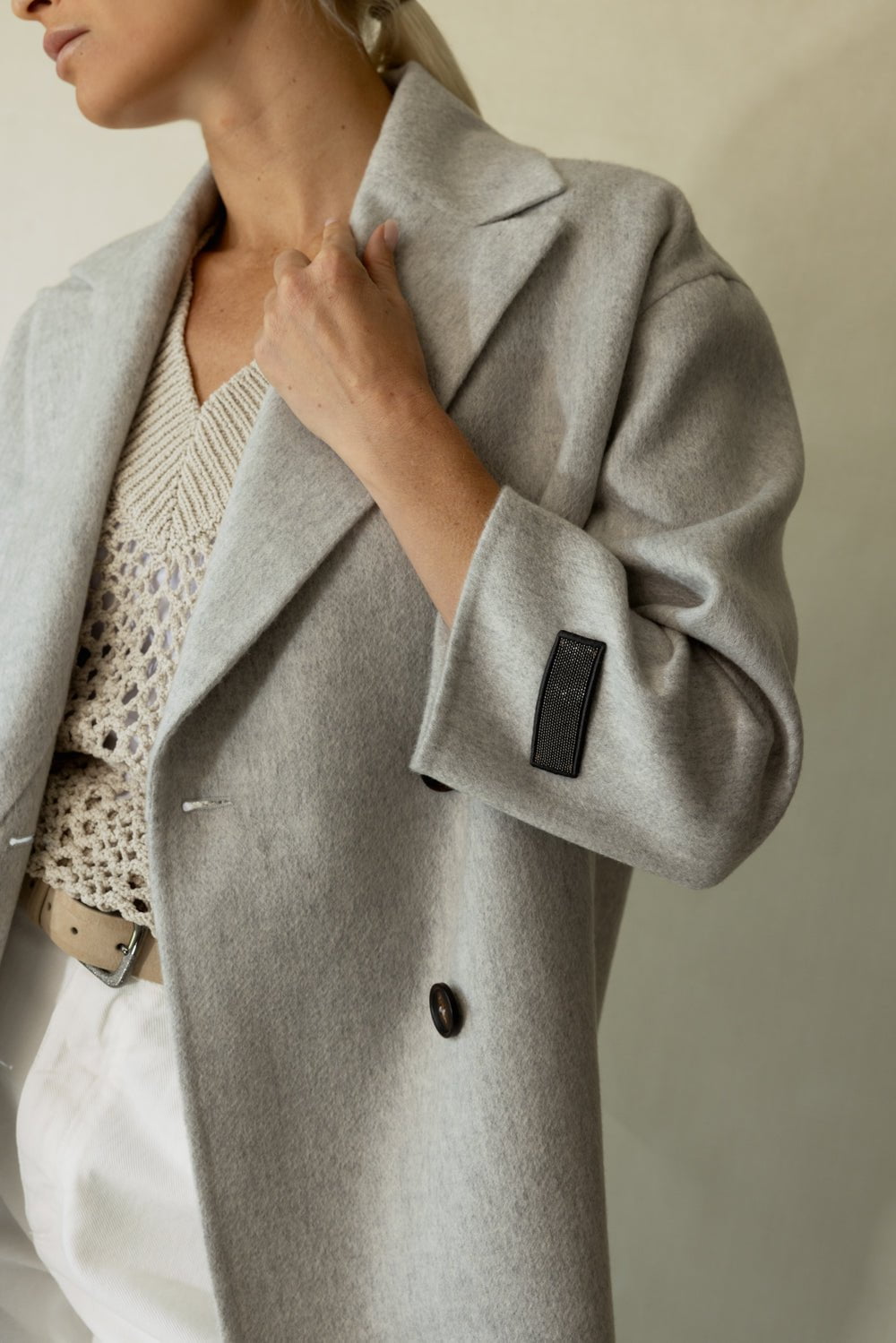 BRUNELLO CUCINELLI-DB Short Coat-