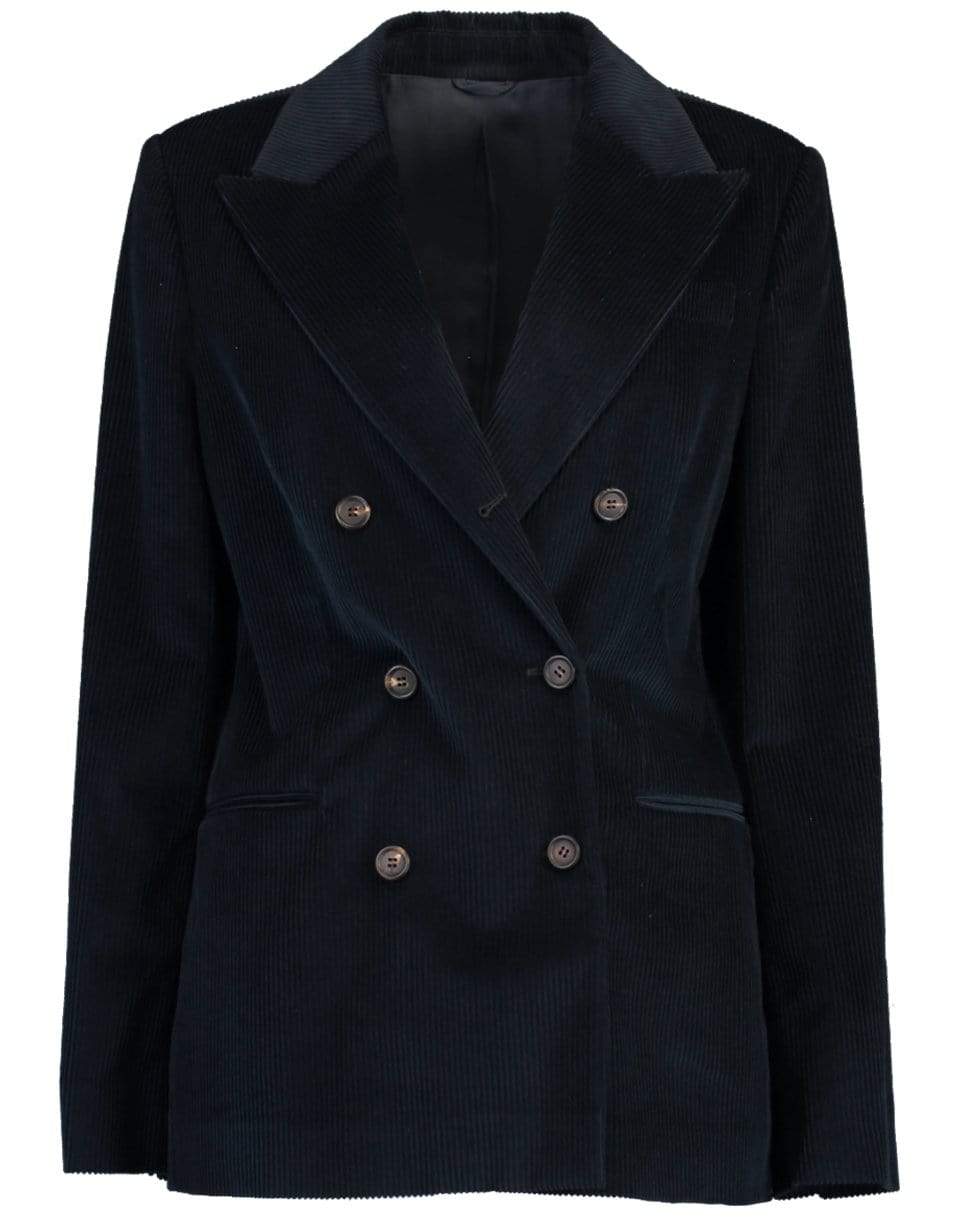 BRUNELLO CUCINELLI-Corduroy Double Breasted Jacket-