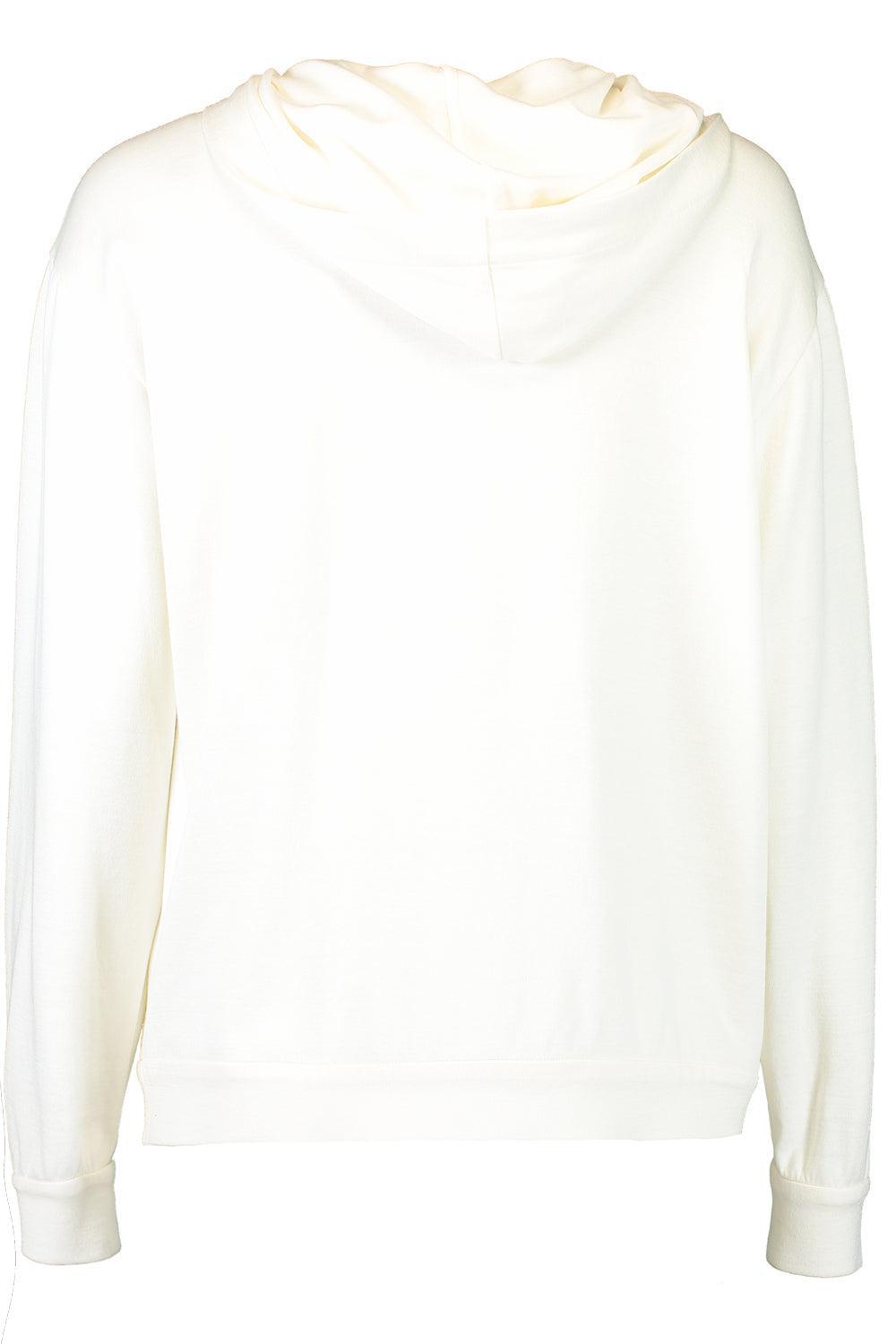 Precious Zipper Hooded Sweatshirt-NAT/NAT-XS-CLOTHINGJACKETCASUAL-BRUNELLO CUCINELLI