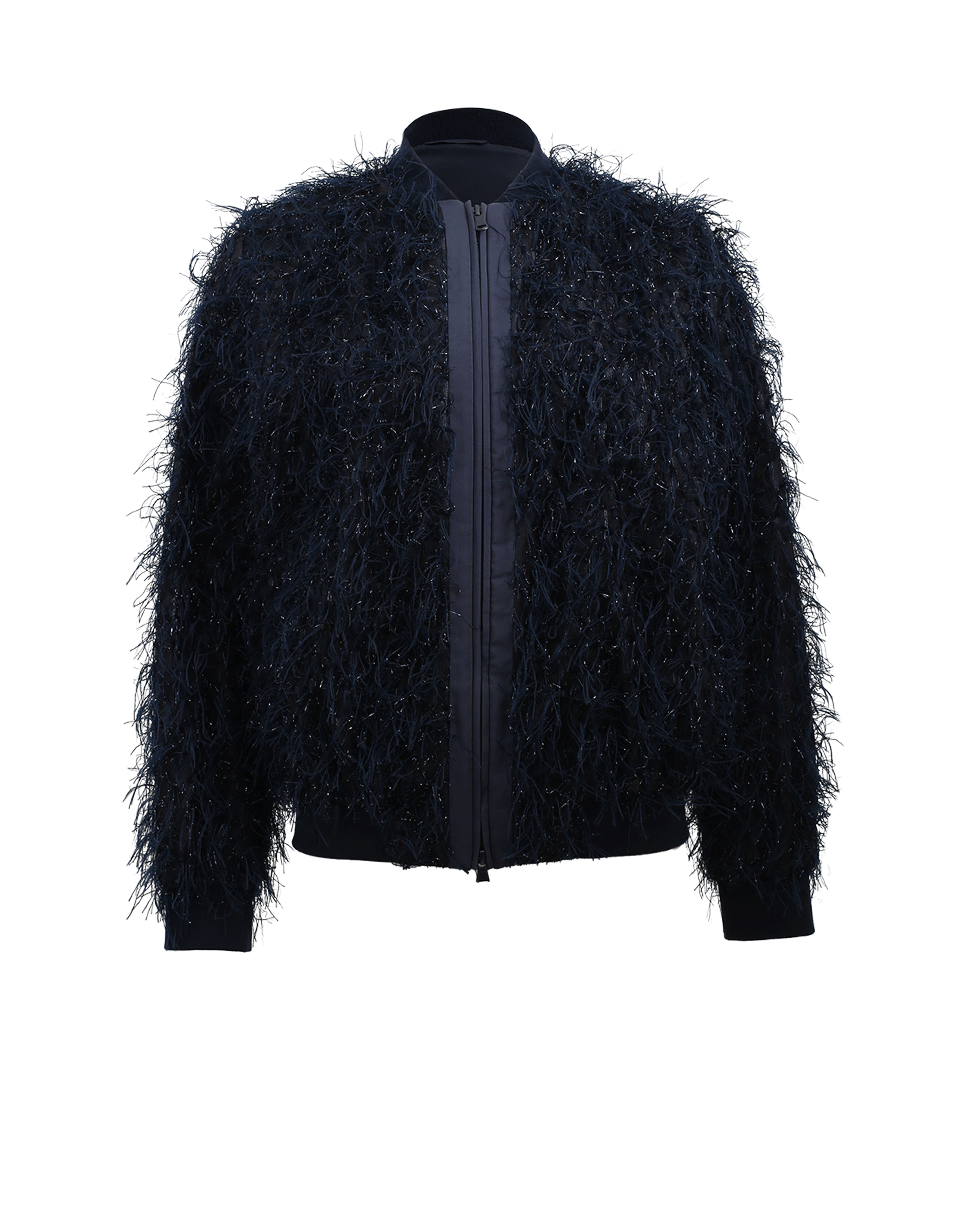 BRUNELLO CUCINELLI-Summer Fur Bomber Jacket-