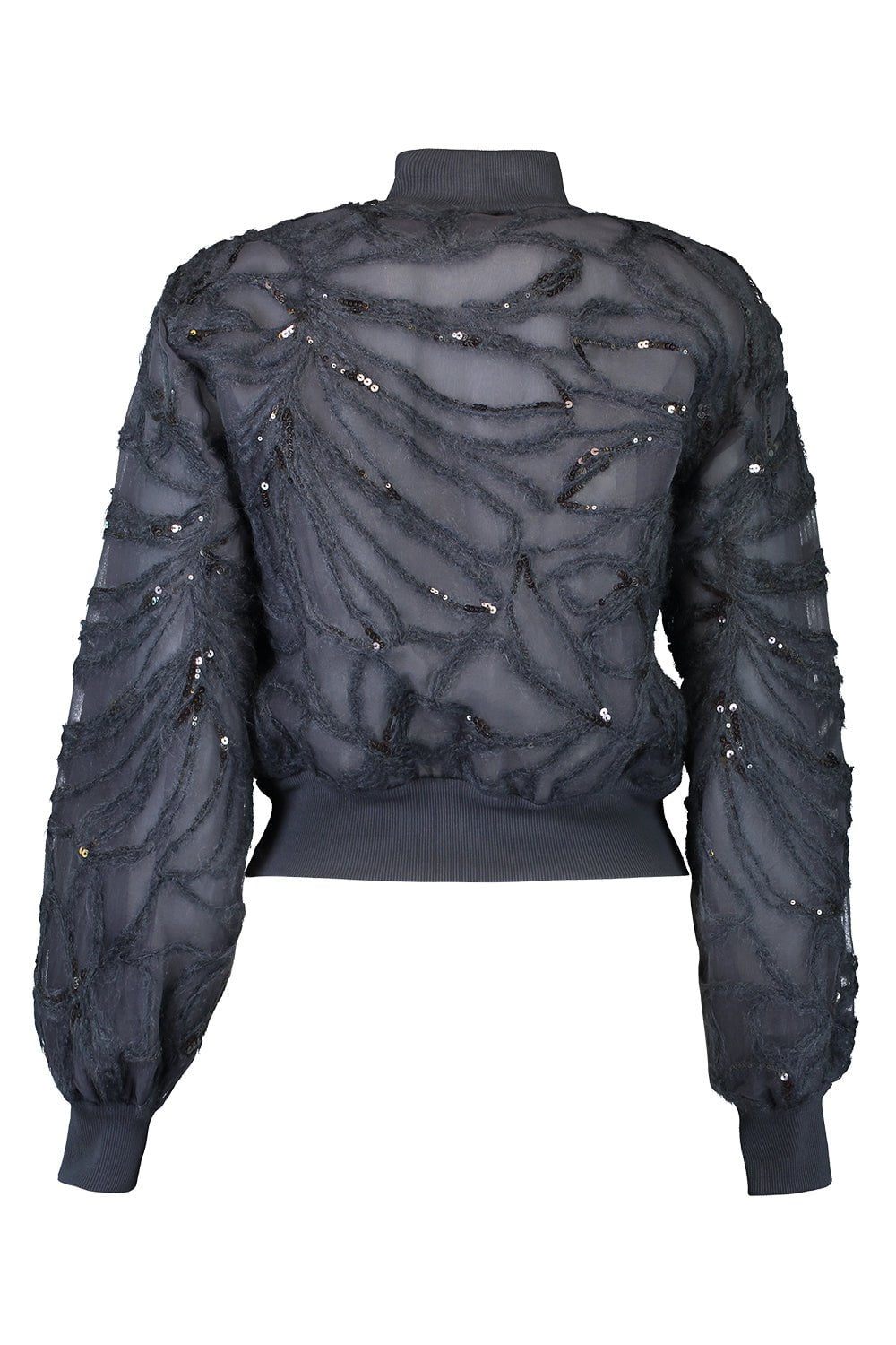 BRUNELLO CUCINELLI-Dazzling Cables Embroidered Cardigan-