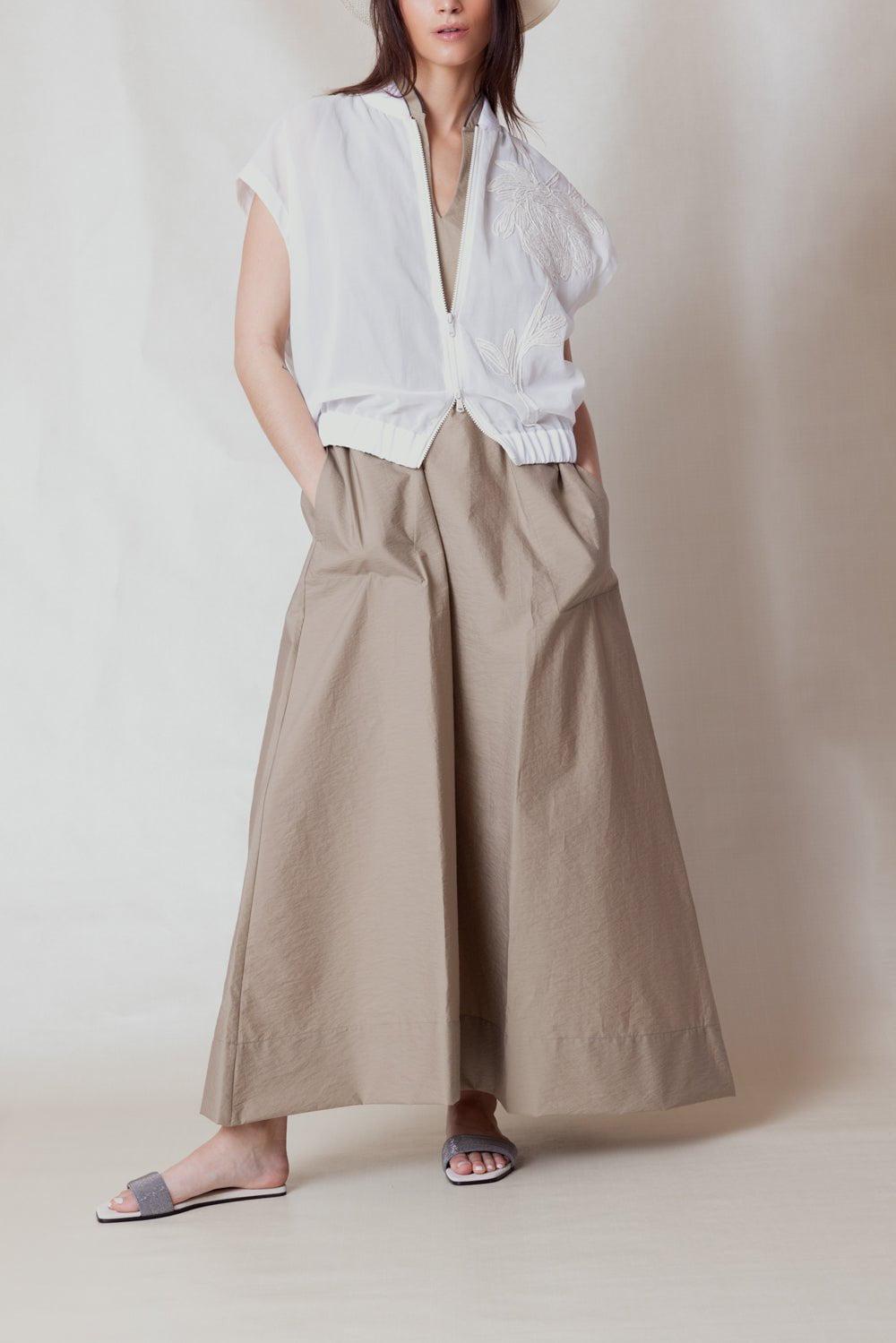 BRUNELLO CUCINELLI-Cap Sleeve Magnolia Jacket-