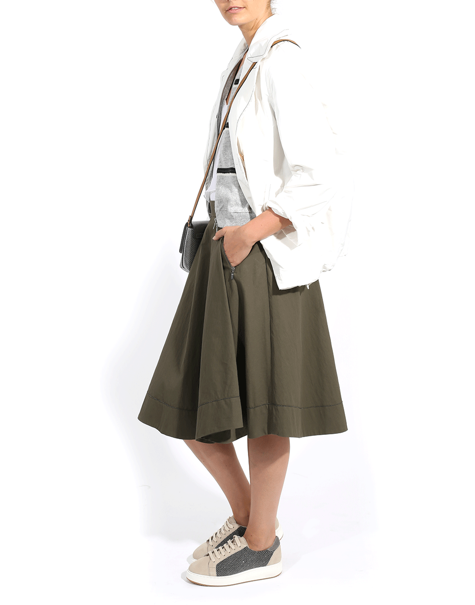 BRUNELLO CUCINELLI-Taffeta Monili Jacket-