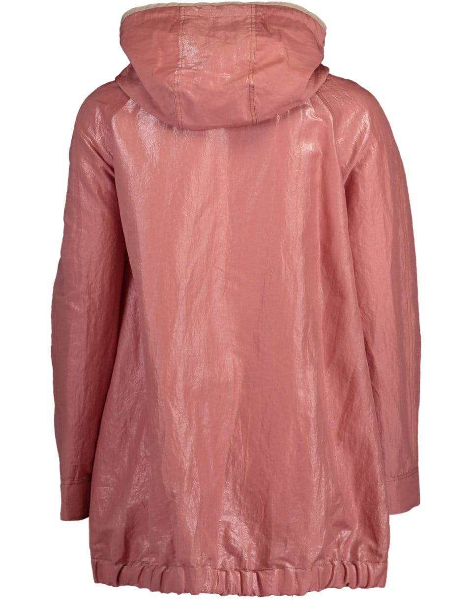 BRUNELLO CUCINELLI-Metallic Hooded Parka-