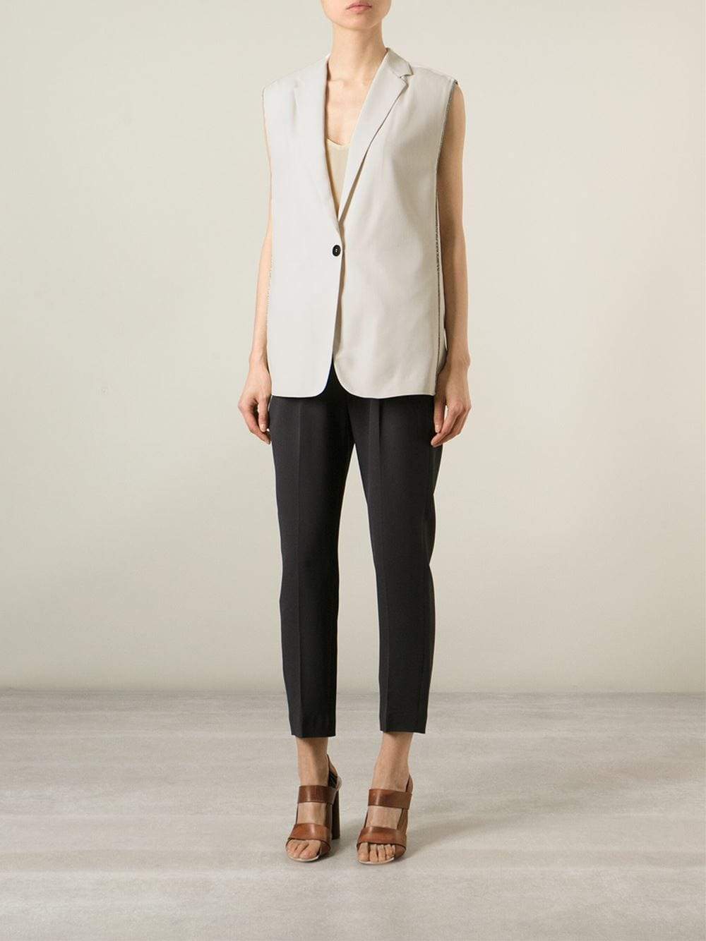 BRUNELLO CUCINELLI-Alpaca Vest-