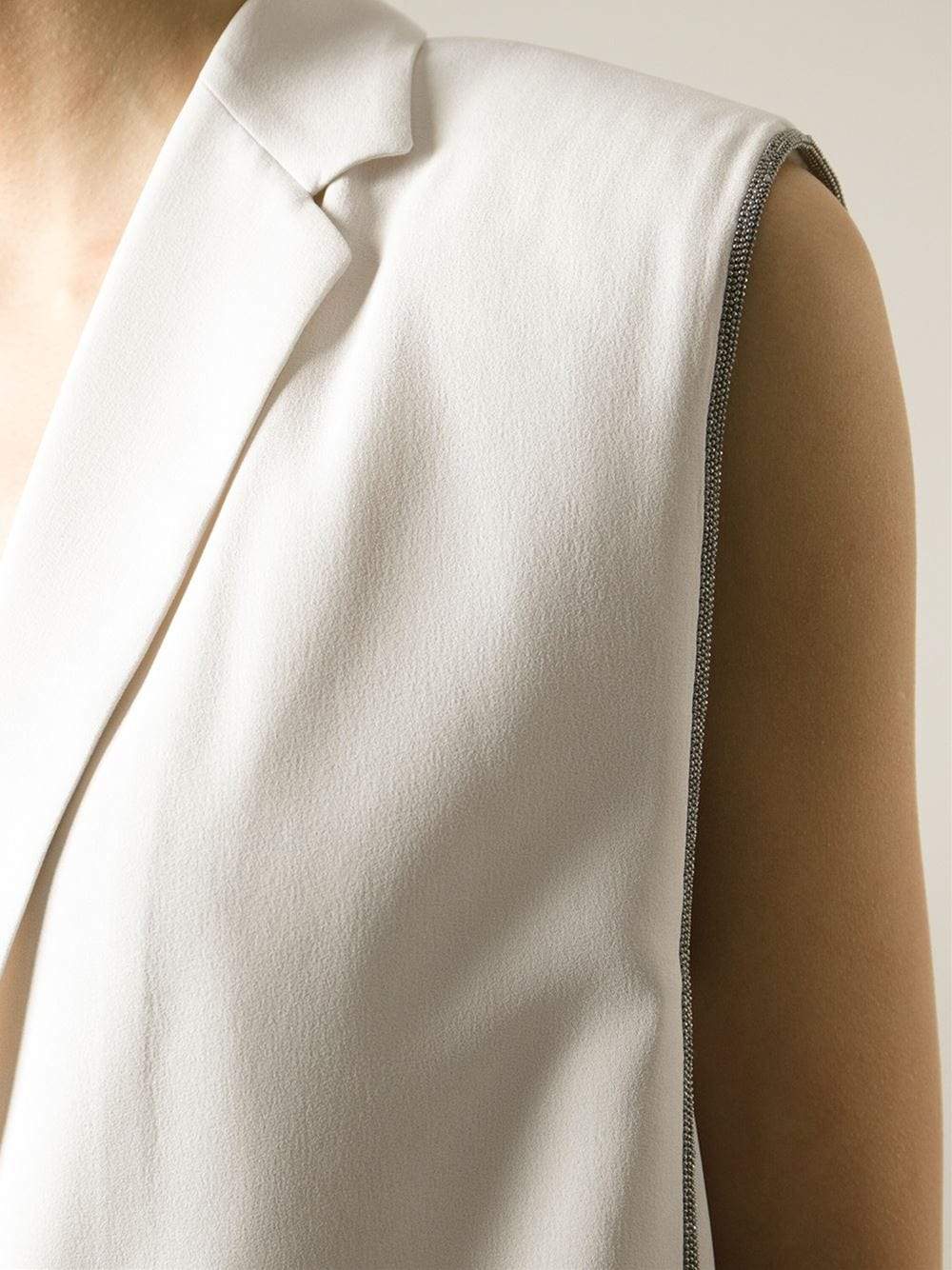 BRUNELLO CUCINELLI-Alpaca Vest-