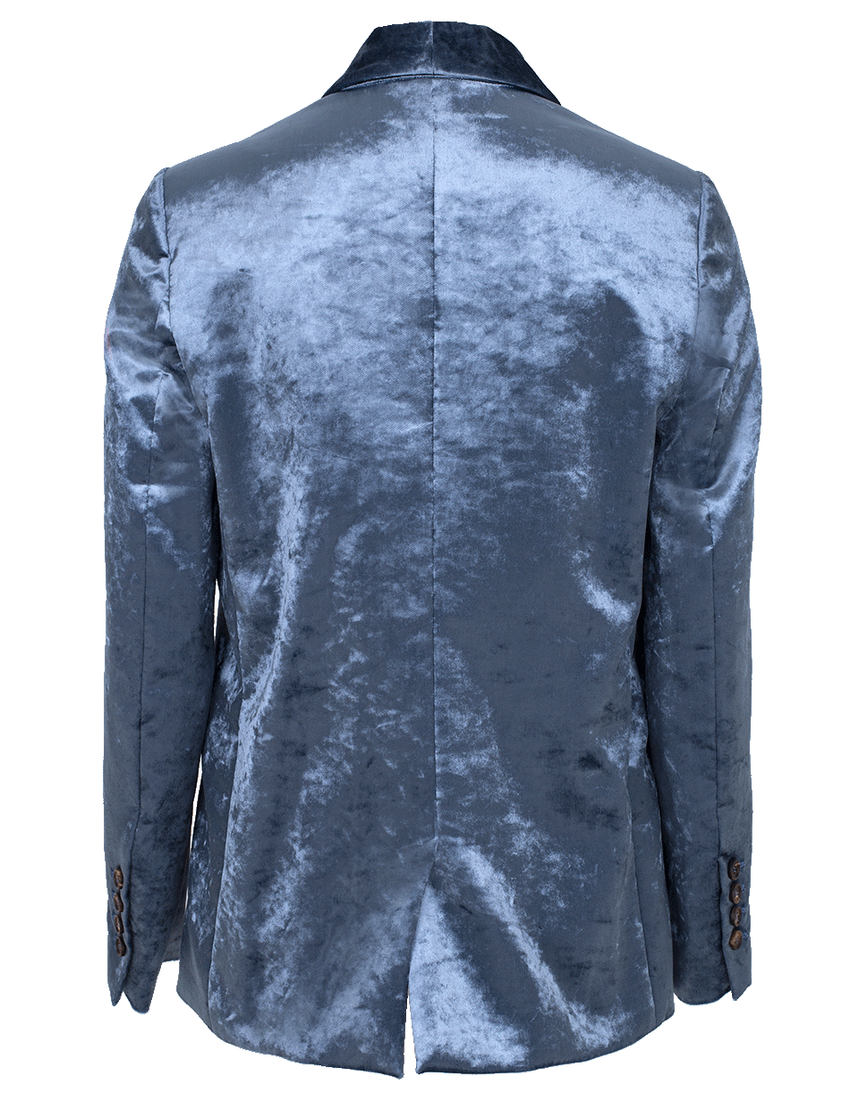 BRUNELLO CUCINELLI-Velvet Jacket With Chain-