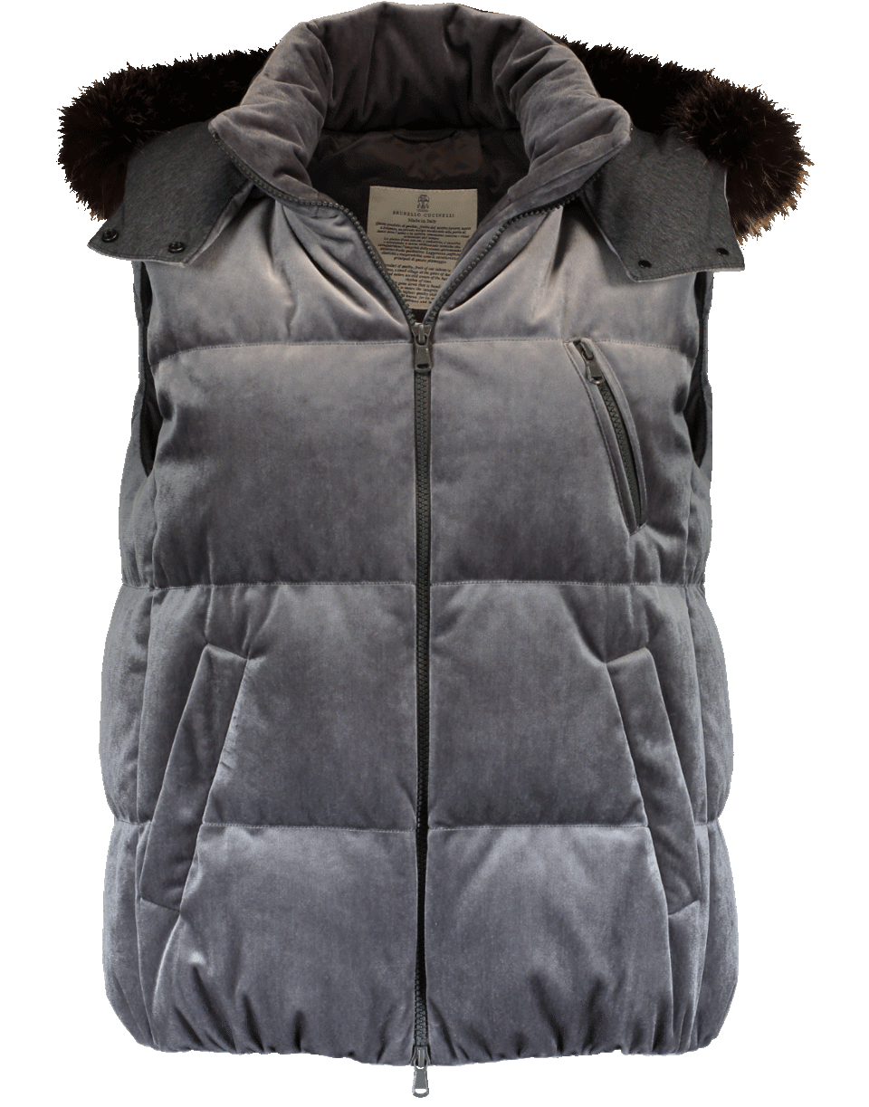 BRUNELLO CUCINELLI-Puffer Vest-