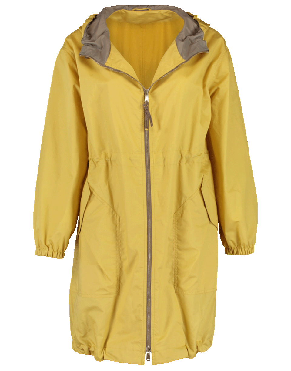 BRUNELLO CUCINELLI-Cotton Silk Hooded Parka-
