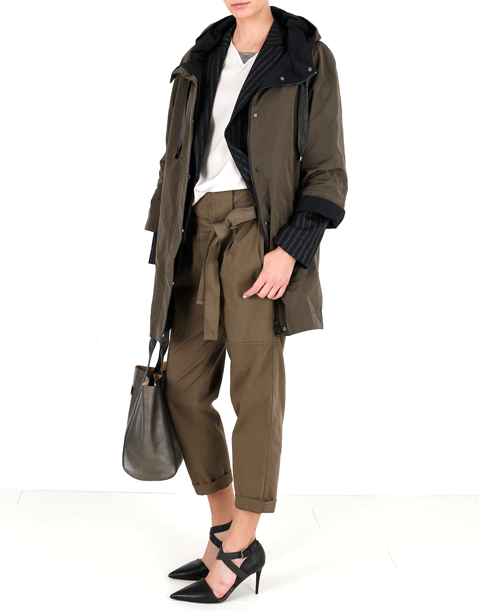 BRUNELLO CUCINELLI-Taffeta Parka-