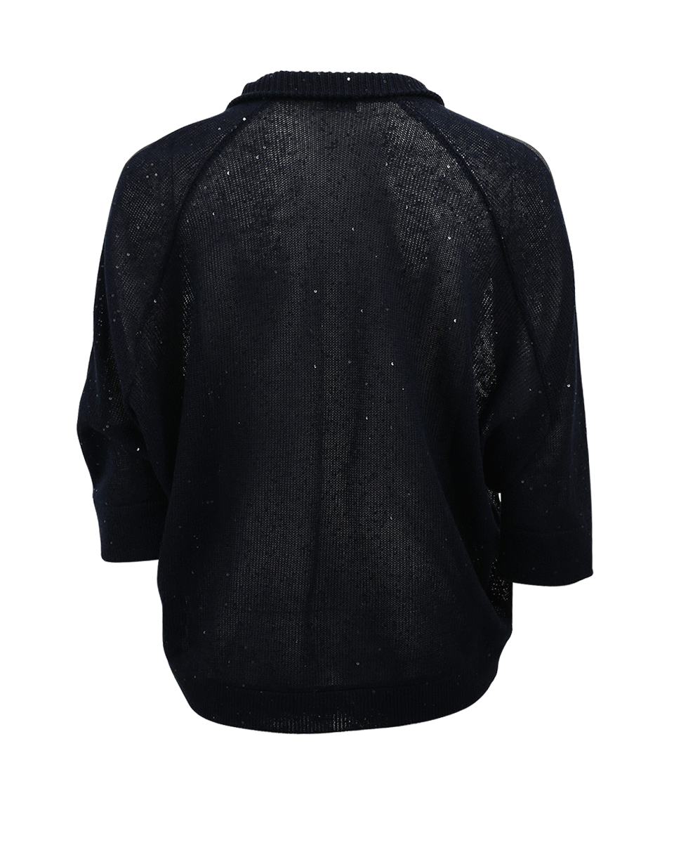 BRUNELLO CUCINELLI-Linen And Silk Monili Bomber-
