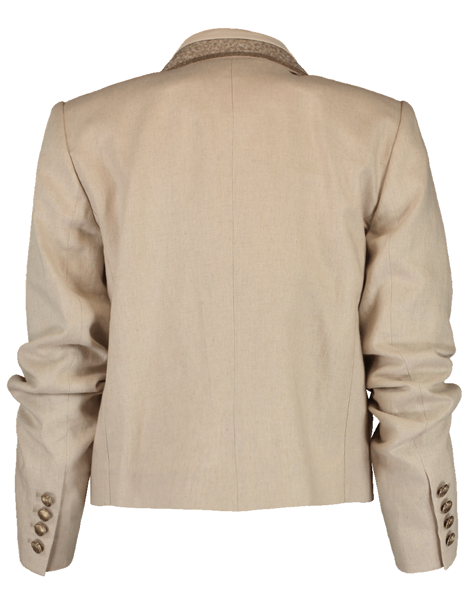BRUNELLO CUCINELLI-Monili Collar Jacket-