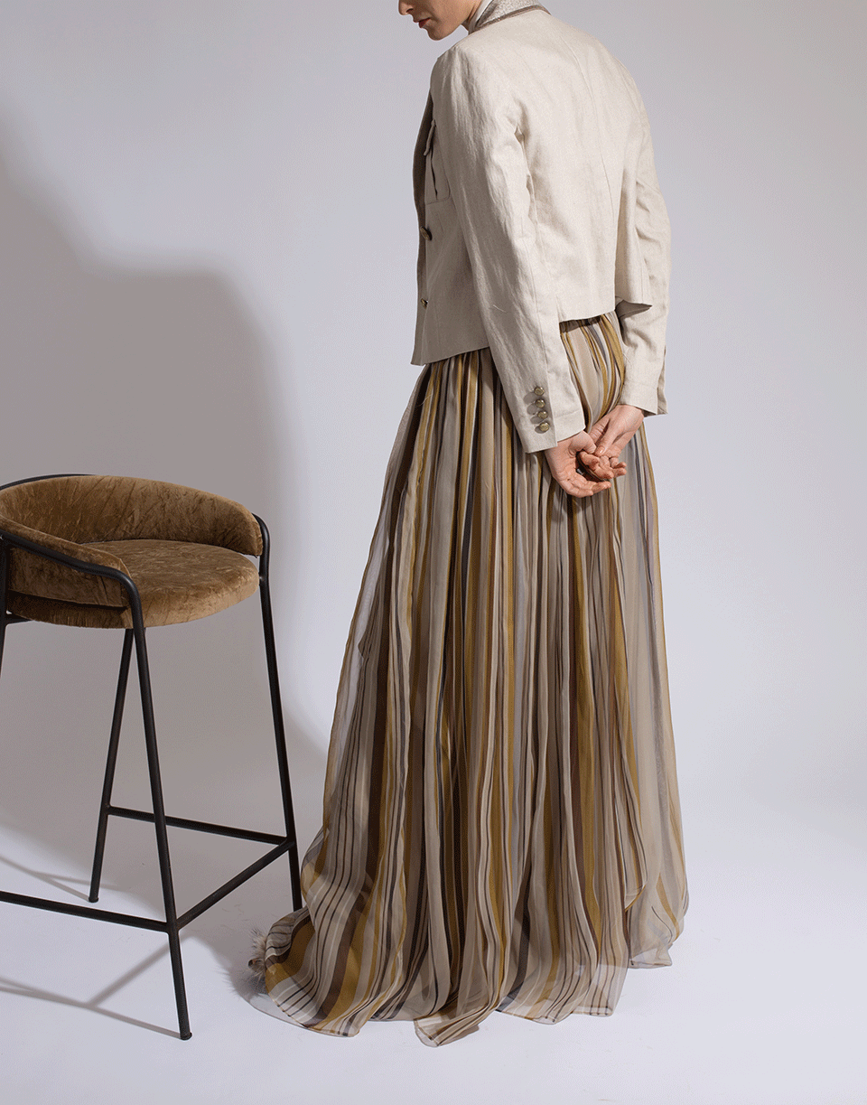 BRUNELLO CUCINELLI-Monili Collar Jacket-