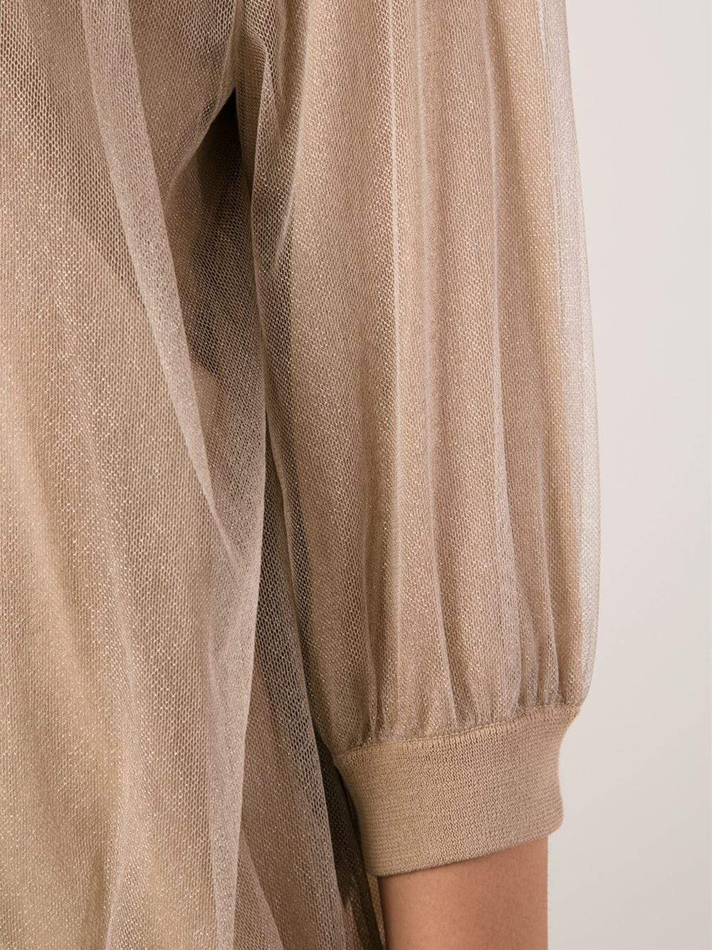 BRUNELLO CUCINELLI-Tulle Bomber-