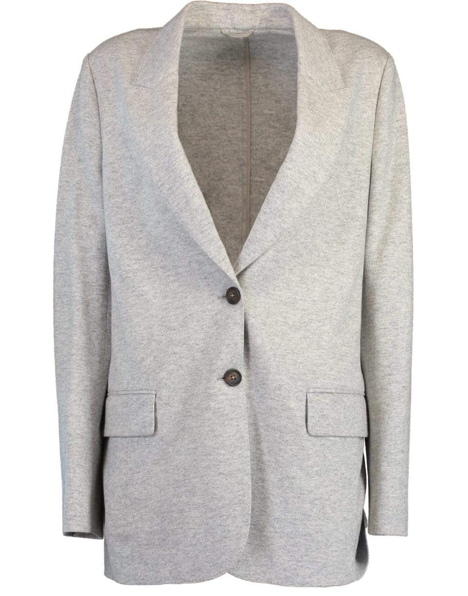 BRUNELLO CUCINELLI-Cashmere Jersey Jacket-
