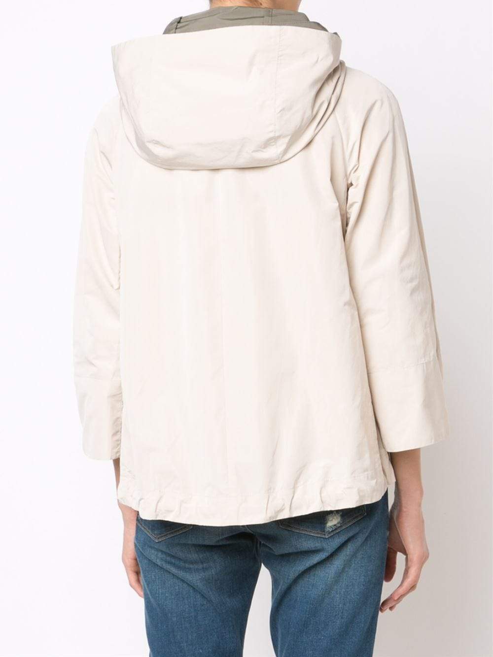 BRUNELLO CUCINELLI-Taffeta Swing Jacket-