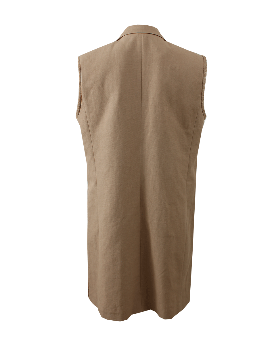 BRUNELLO CUCINELLI-Double Breasted Vest-BISCOTTI