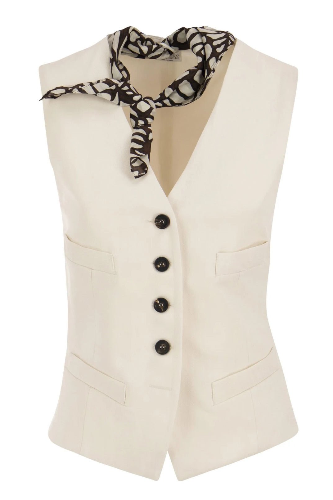 BRUNELLO CUCINELLI-Buttoned Vest-