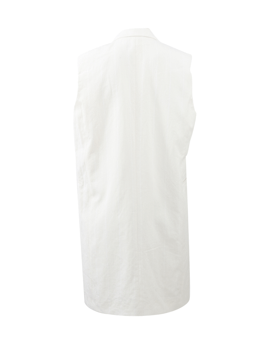 BRUNELLO CUCINELLI-Long Pinstripe Vest-