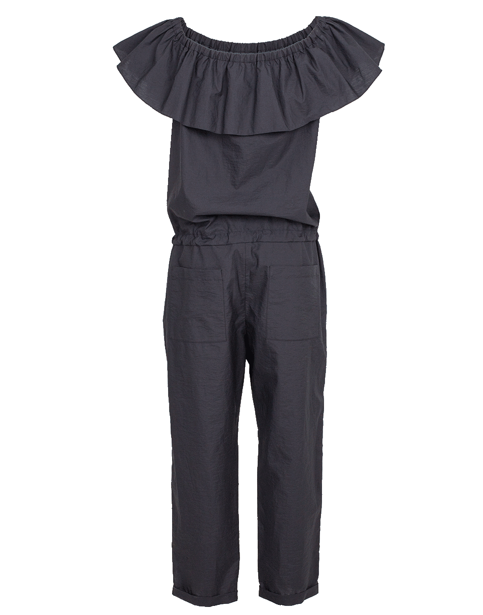 BRUNELLO CUCINELLI-Off Shoulder Jumpsuit-