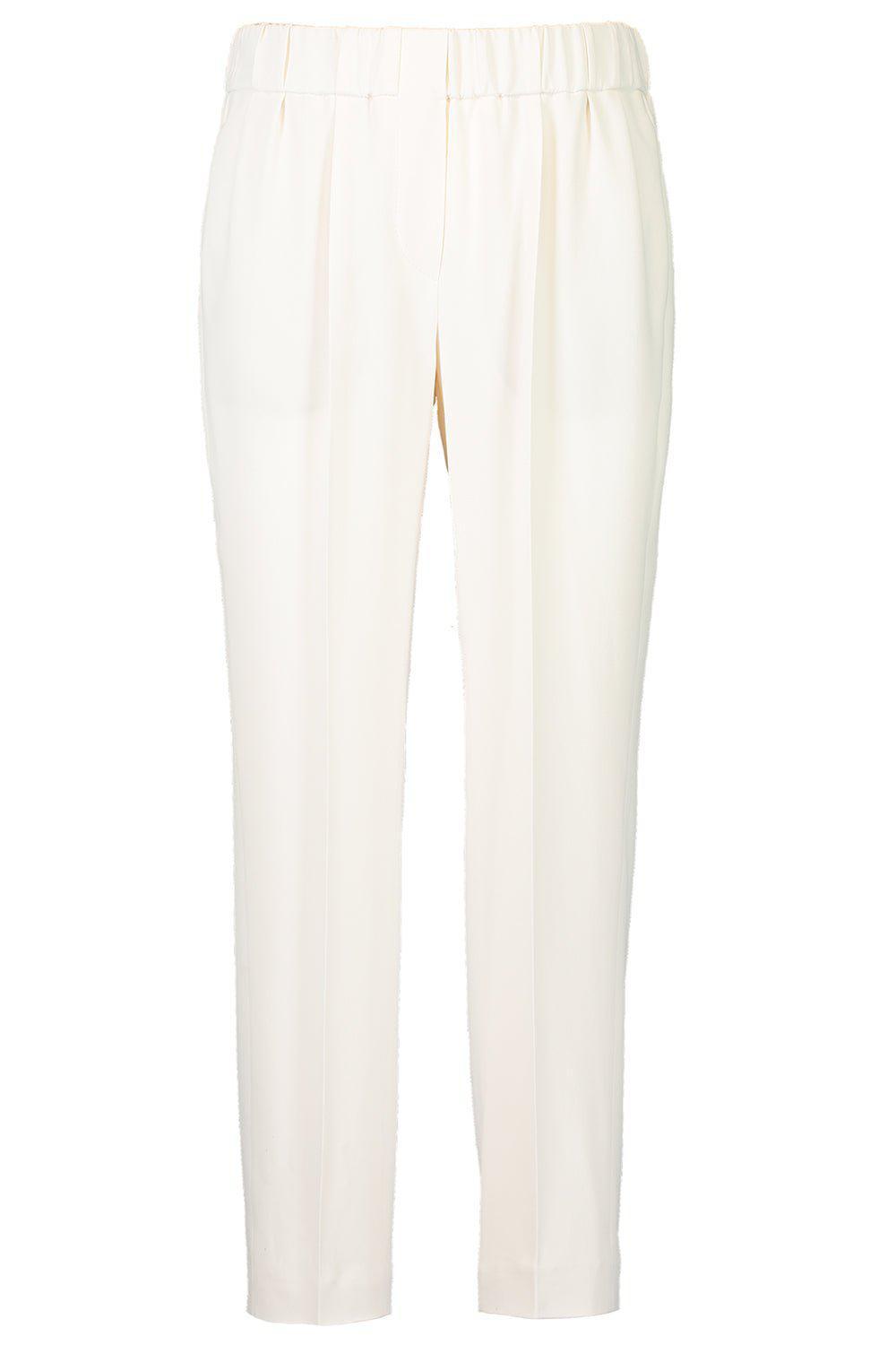 BRUNELLO CUCINELLI-Classic Pull On Pant - Buttermilk-
