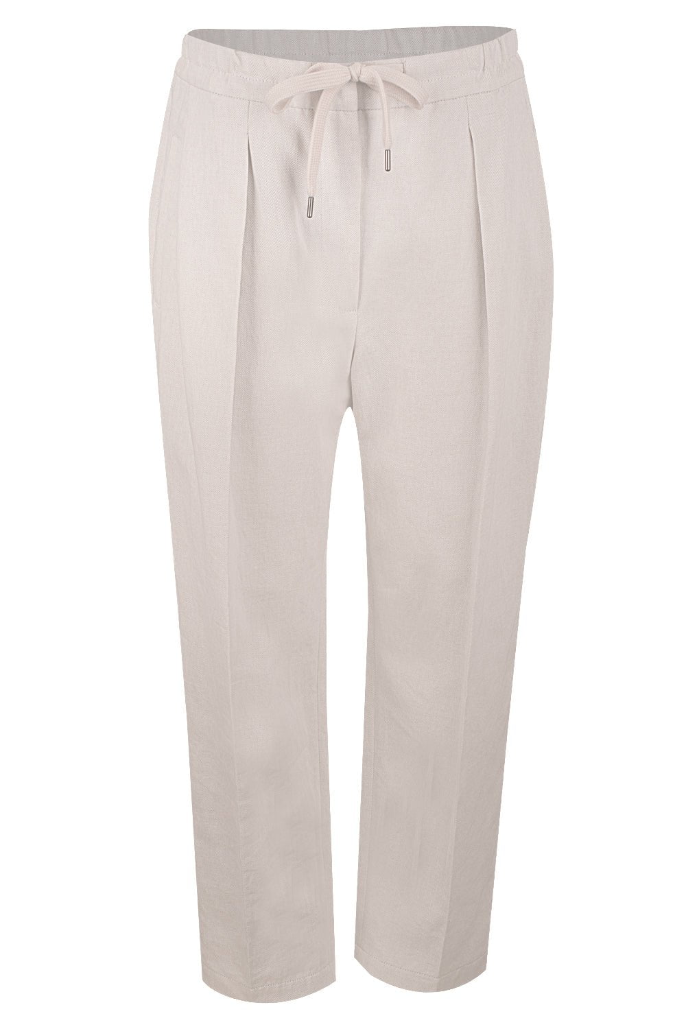 BRUNELLO CUCINELLI-Pleated Straight Leg Pant-