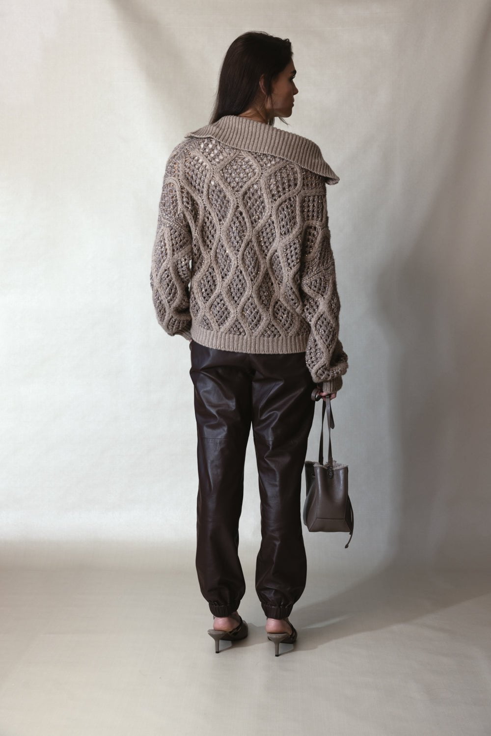 BRUNELLO CUCINELLI-Smooth Glove Pocket Pant-