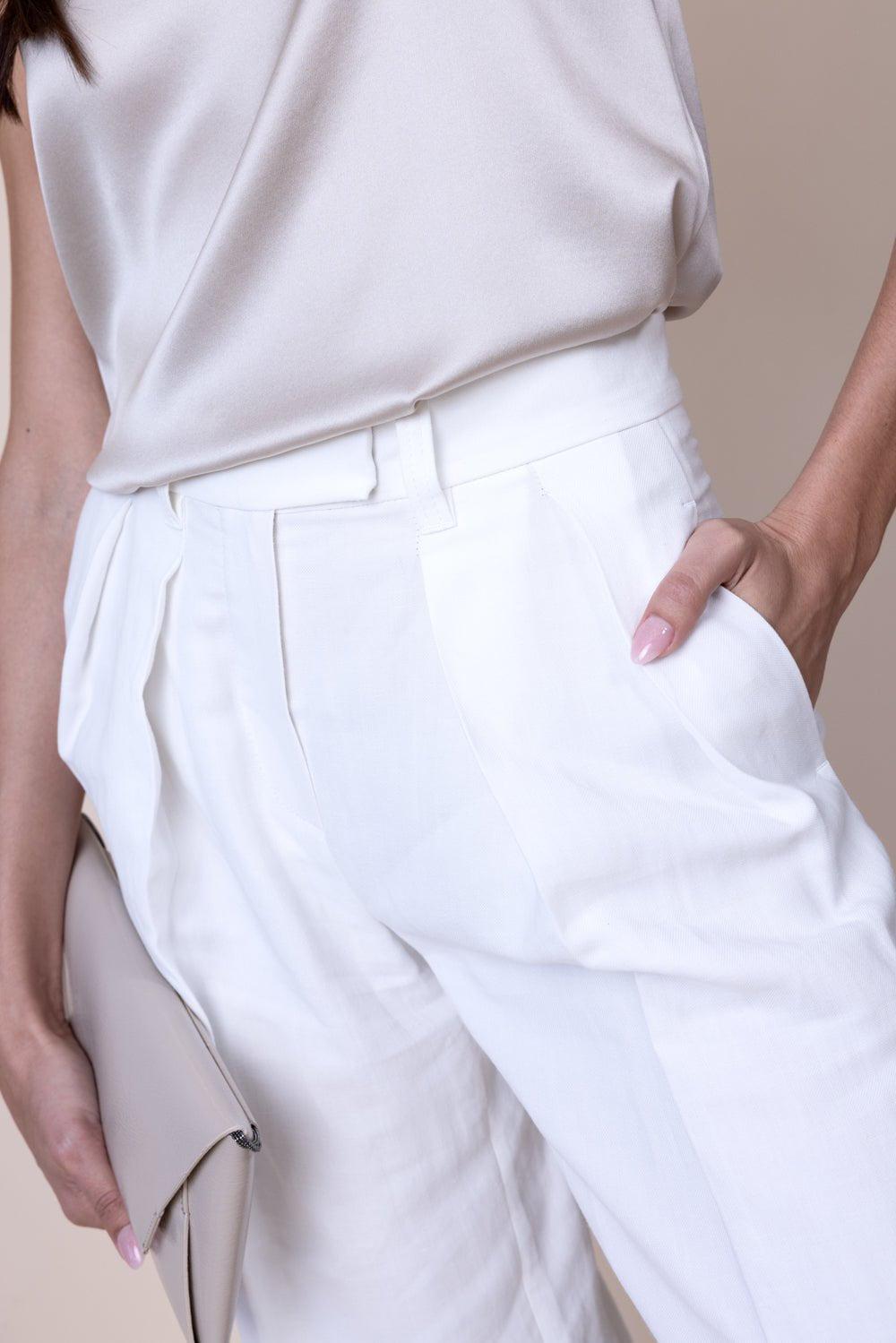 BRUNELLO CUCINELLI-Pleated Pant-