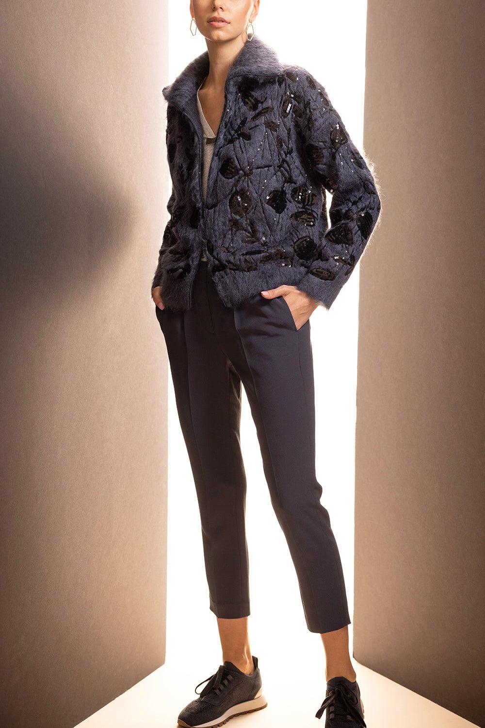 BRUNELLO CUCINELLI-Classic Pull On Pants - Nightsky-