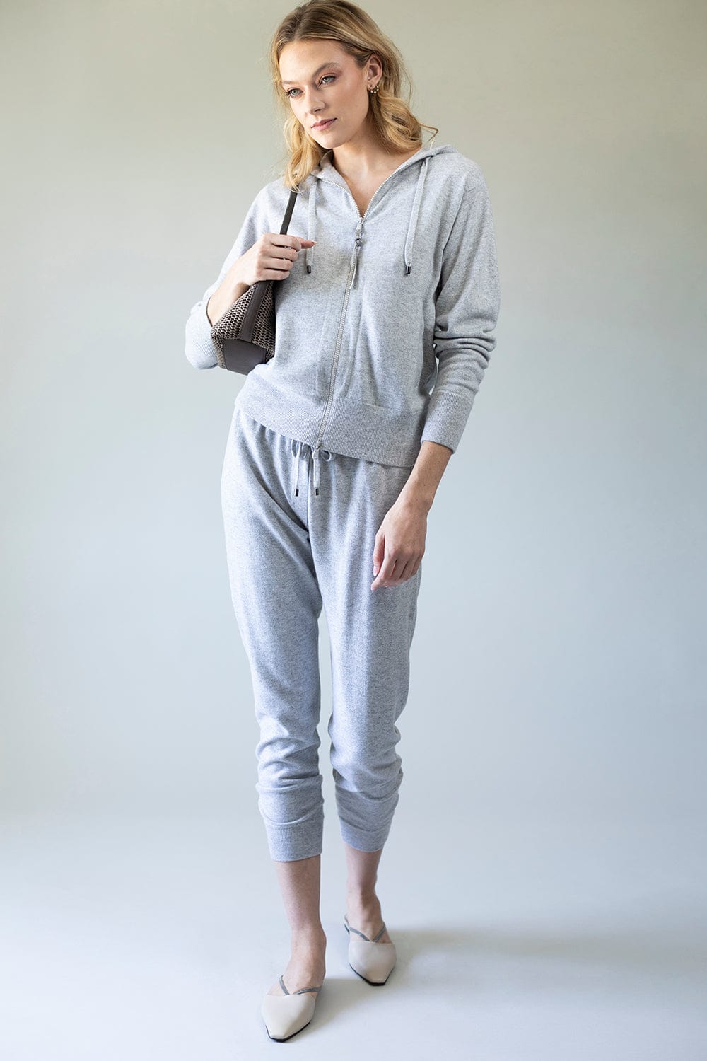 BRUNELLO CUCINELLI-Cashmere Drawstring Pants-