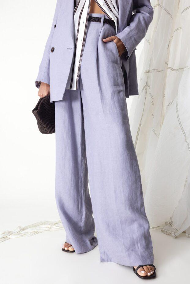 Loose Pleated Trousers-PURPLASH-40-CLOTHINGPANTCASUAL-BRUNELLO CUCINELLI