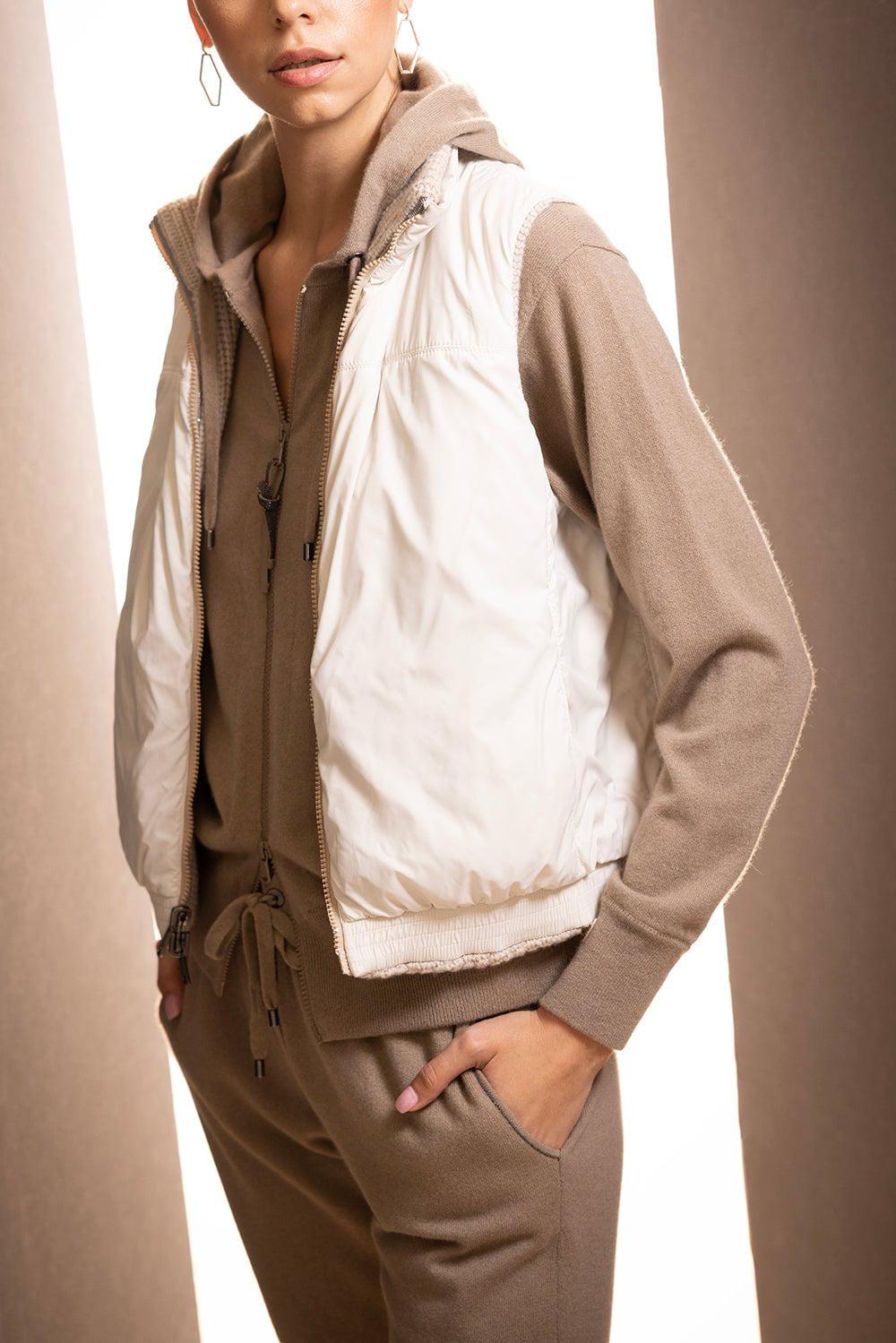 BRUNELLO CUCINELLI-Shiny Pocket Terry Trousers-