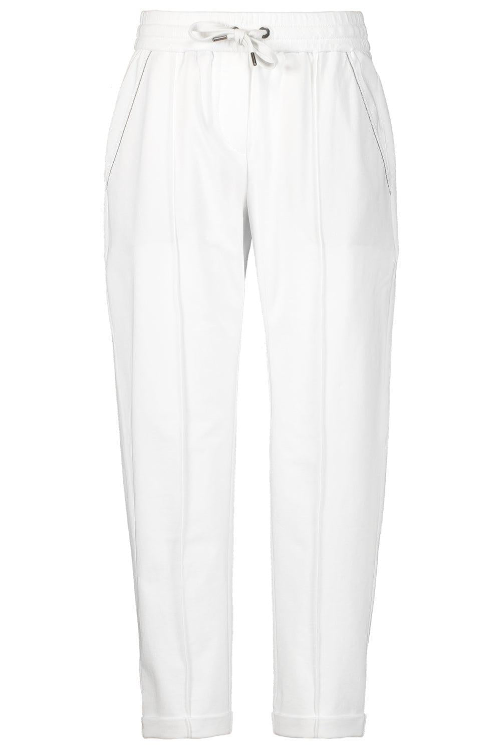 Track Trousers-WHITE-XS-CLOTHINGPANTCASUAL-BRUNELLO CUCINELLI