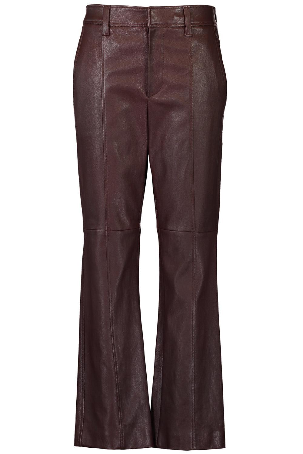 Stretch Crop Pant-BORDEAUX-40-CLOTHINGPANTCROPPED-BRUNELLO CUCINELLI