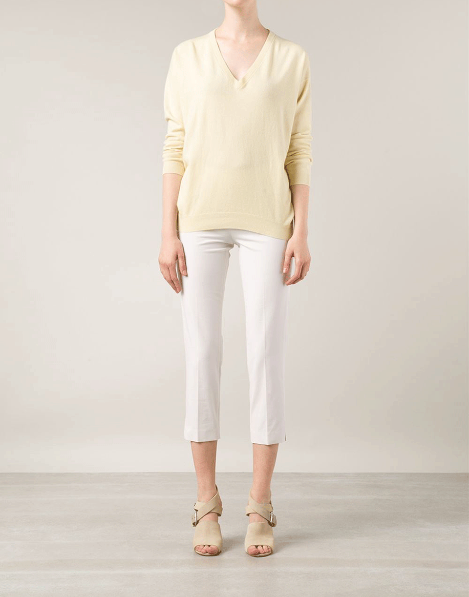 BRUNELLO CUCINELLI-Ankle Side Zip Pant-