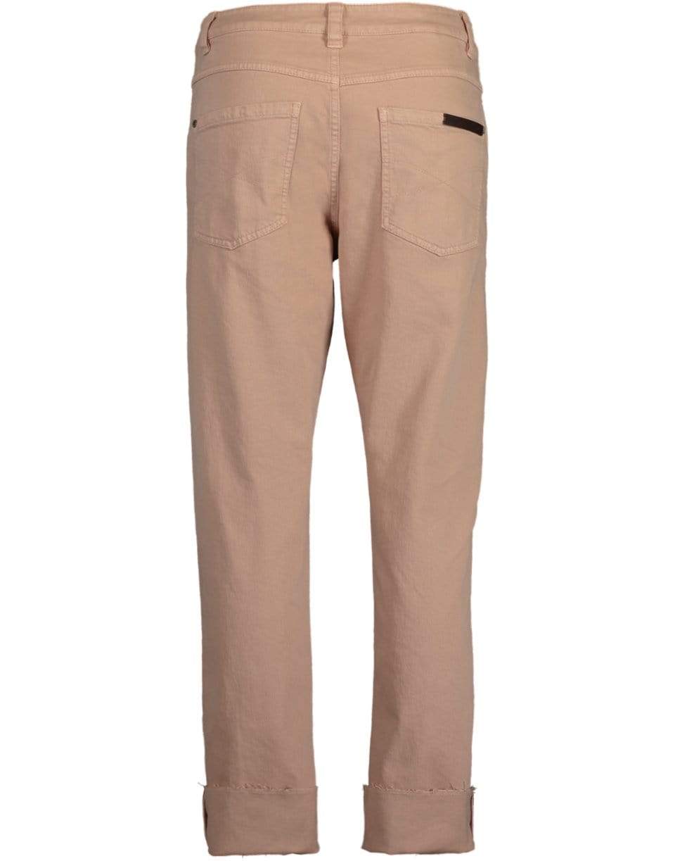 BRUNELLO CUCINELLI-Cuffed Garment Dyed Jean-
