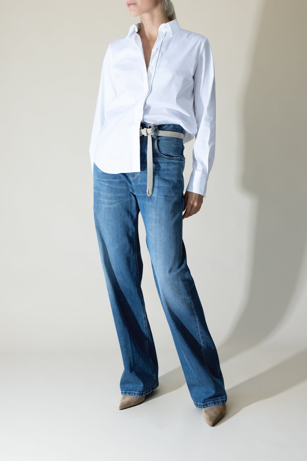 BRUNELLO CUCINELLI-Straight Leg Jean-